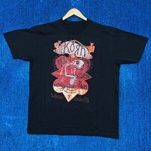 Korn Delinquent Habits Limp Biscuit 96 Fillmore Show Tee XL